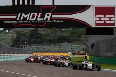 Imola (ITA), May 6-8 2022 - Second round of Formula Regional European Championship by Alpine 2022 at Autodromo Internazionale Enzo e Dino Ferrari. Start race 1. © 2022 Sebastiaan Rozendaal / Dutch Photo Agency.