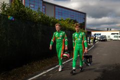 Imola (ITA), May 6-8 2022 - Second round of Formula Regional European Championship by Alpine 2022 at Autodromo Internazionale Enzo e Dino Ferrari. Pietro Delli Guanti #55, RPM and Keith Donegan #65, RPM. © 2022 Sebastiaan Rozendaal / Dutch Photo Agency.