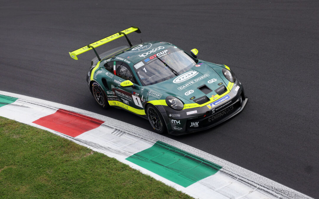 GT Cup Europe, Delli Guanti a podio a Monza!